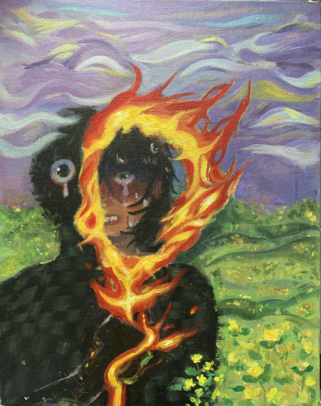 summer self portrait (2022) / Featured in Artifact Nouveau's Fall 2022/Spring 2023 Issue